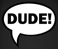 Dude! Word Balloon Vector Baseball Cap Spreadshirt 190x159 Dude! Word Balloon Vector Baseball Cap Spreadshirt