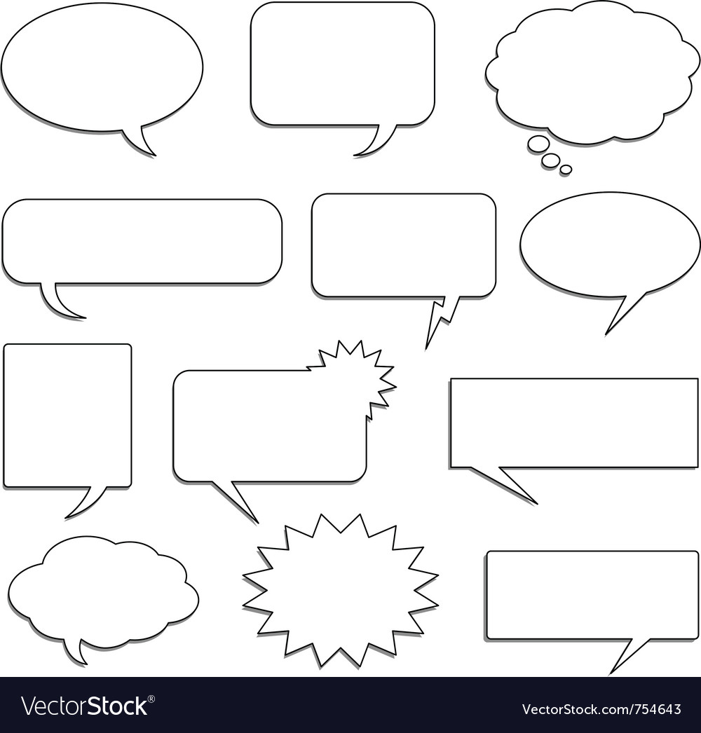 1000x1046 Speech Bubble Vector