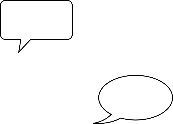 600x431 Word Bubble Clip Art