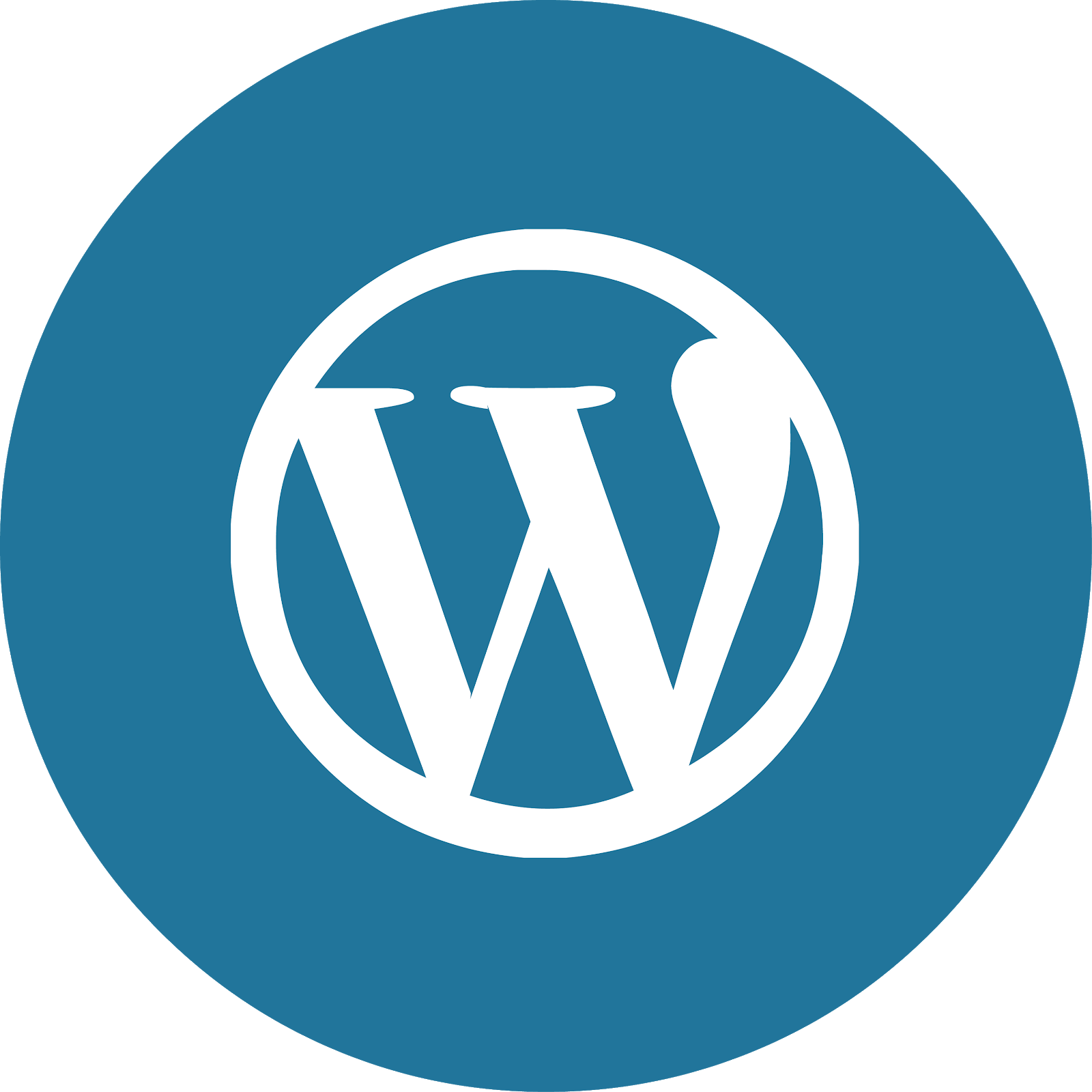 1600x1600 Download Logo Wordpress Png