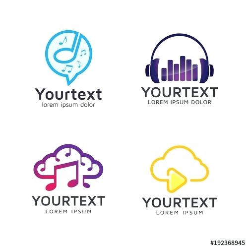 500x500 Set Of Vector Logos And Icons Music Audio Logo Collections