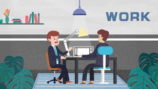 640x360 Job Interview Png, Vector, And Clipart With Transparent