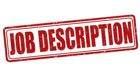 450x258 Job Description Grunge Rubber Stamp On White Background, Vector