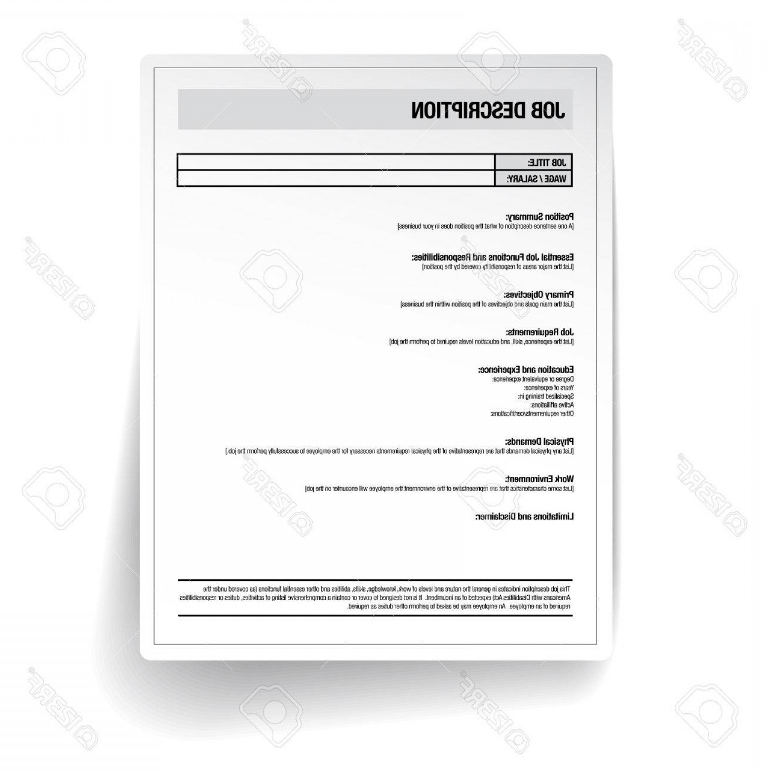 1560x1560 Vectors Job Description Hoodamath