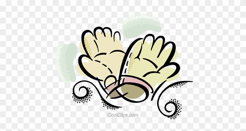 840x447 Work Gloves Royalty Free Vector Clip Art Illustration