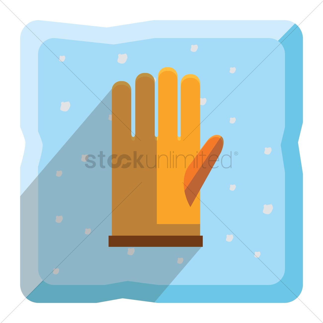 1300x1300 Work Gloves Vector Image