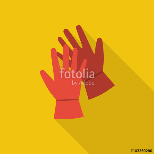 500x500 Gloves Icon, Work Gloves Stock Image And Royalty Free Vector