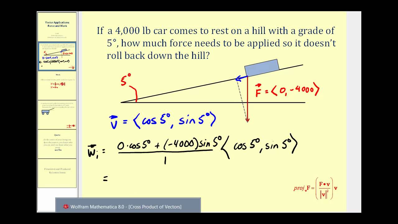 1280x720 Vector Applications Force And Work