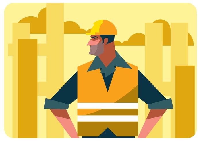 700x490 Factory Worker Vector