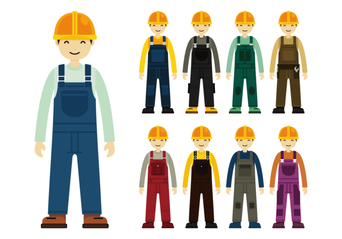 700x490 Worker Free Vector Art