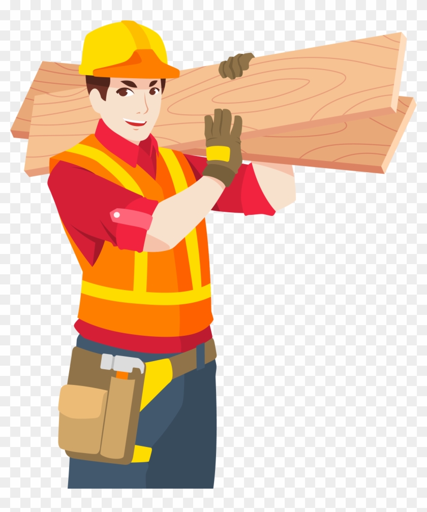 840x1008 Worker Vector Labor Day
