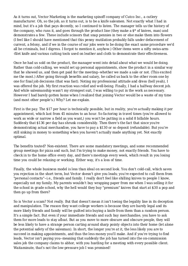 638x903 The Vector Marketing Scam