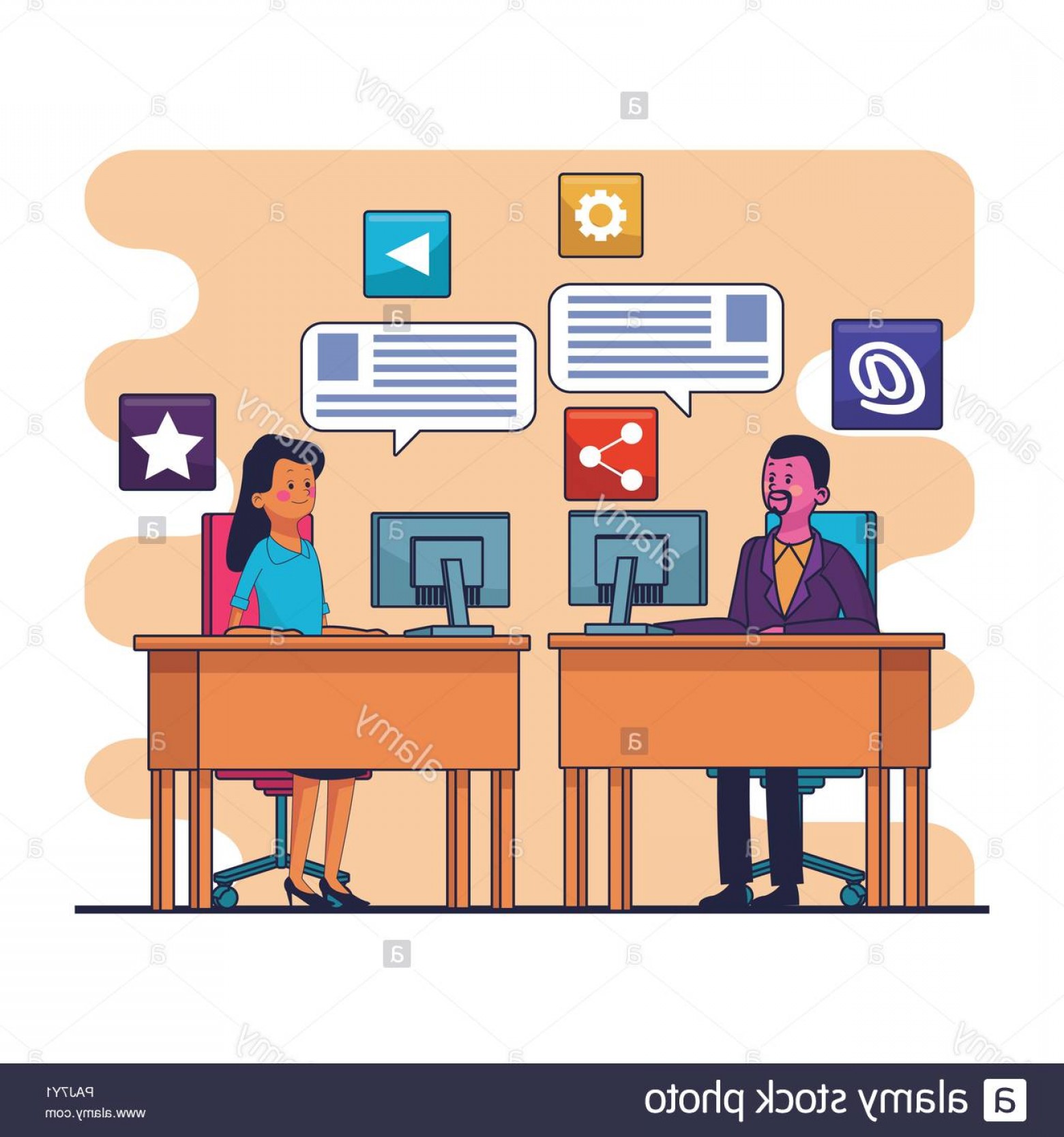 1560x1668 Business Teamwork Working In Digital Marketing At Office Vector