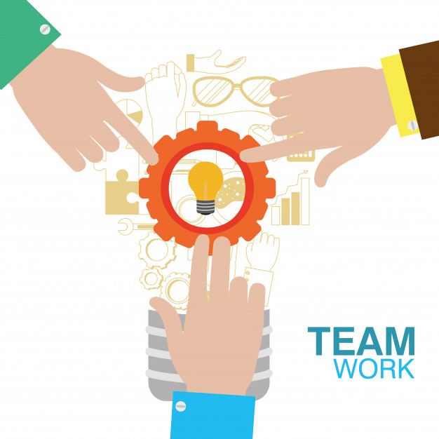 Working Together Vector at Vectorified.com | Collection of Working ...
