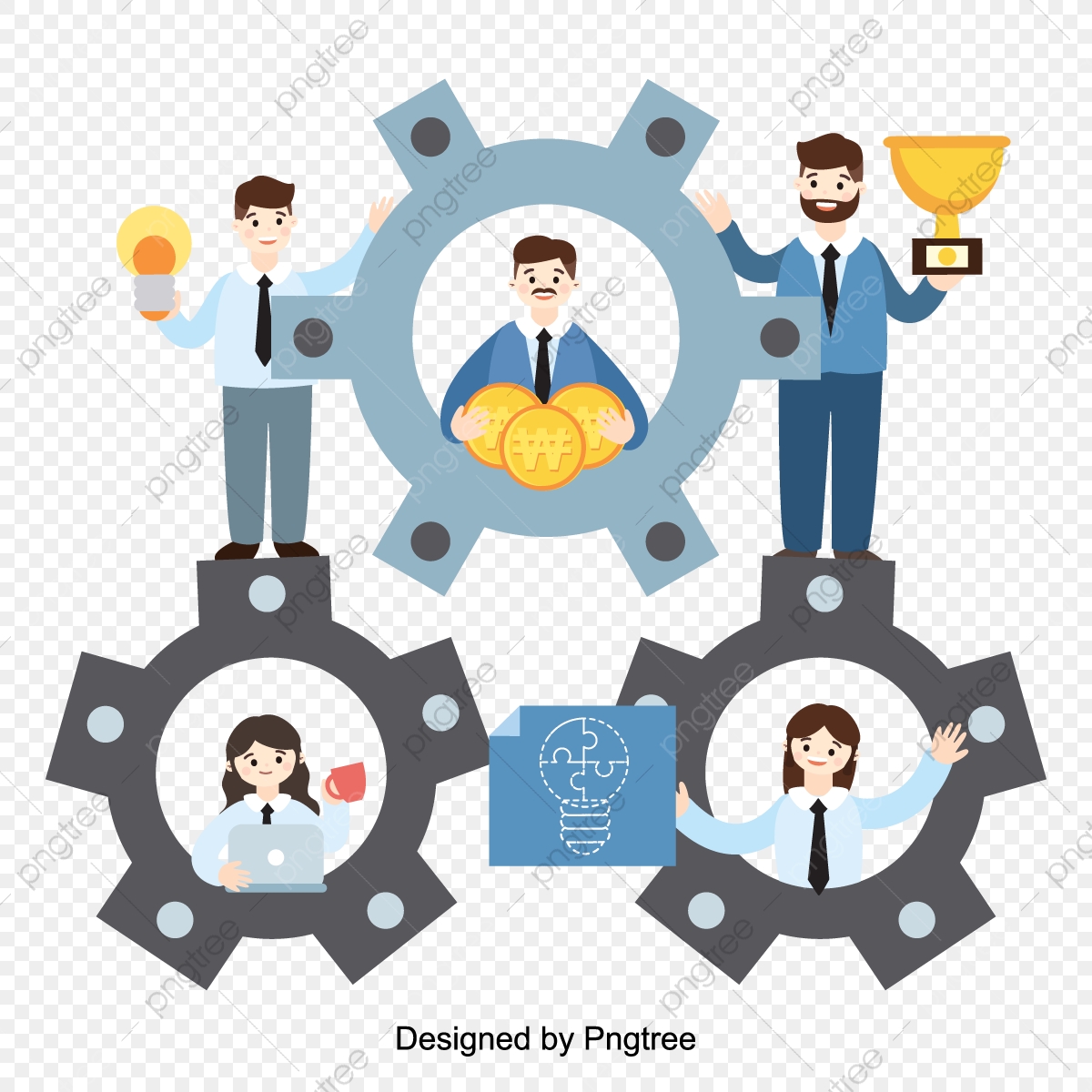 1200x1200 Vector Flatting Team Work Together Illustration, Delayering, Work