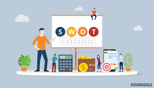 Swot Analysis Business Concept With Team People Working Together 500x286 Swot Analysis Business Concept With Team People Working Together