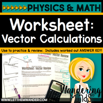 Worksheet Physics Vector Review 349x350 Worksheet Physics Vector Review