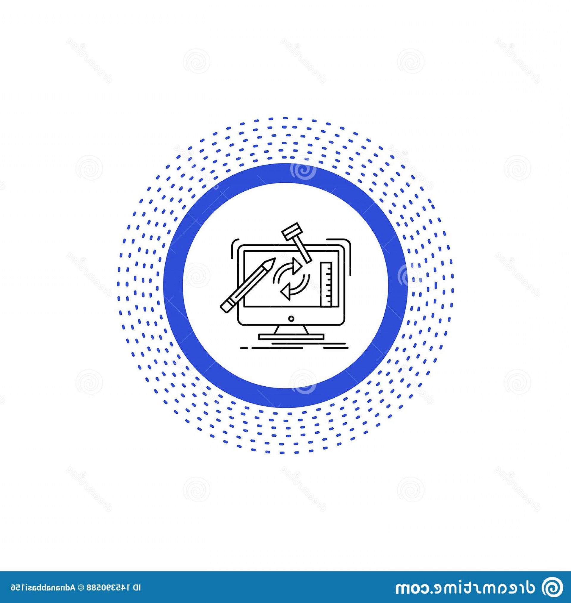 1920x2026 Engineering Project Tools Workshop Processing Line Icon Vector