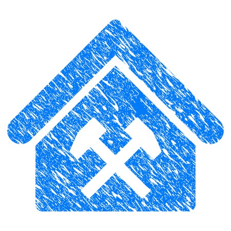 450x450 Grunge Workshop Icon With Grunge Design And Unclean Texture