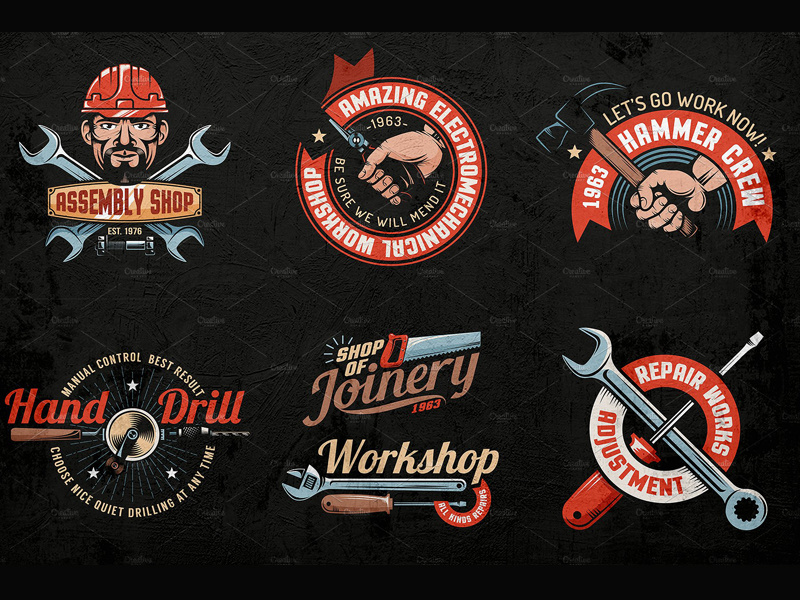 800x600 Workshop Color Emblems On Dark