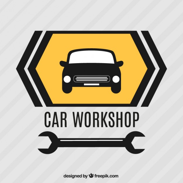 626x626 Car Workshop Vector Free Download