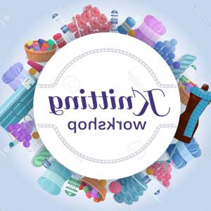 300x300 Photostock Vector Knitting Or Handmade Workshop Vector Banner