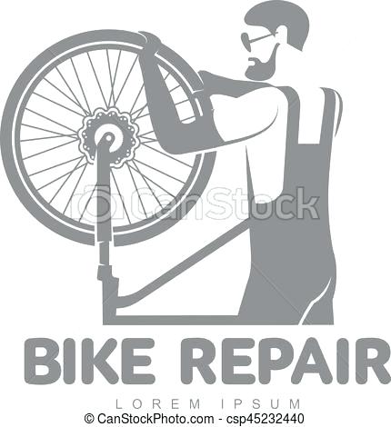 430x470 Bicycle Repair Workshop Vector Logo Template For Your Design Bike