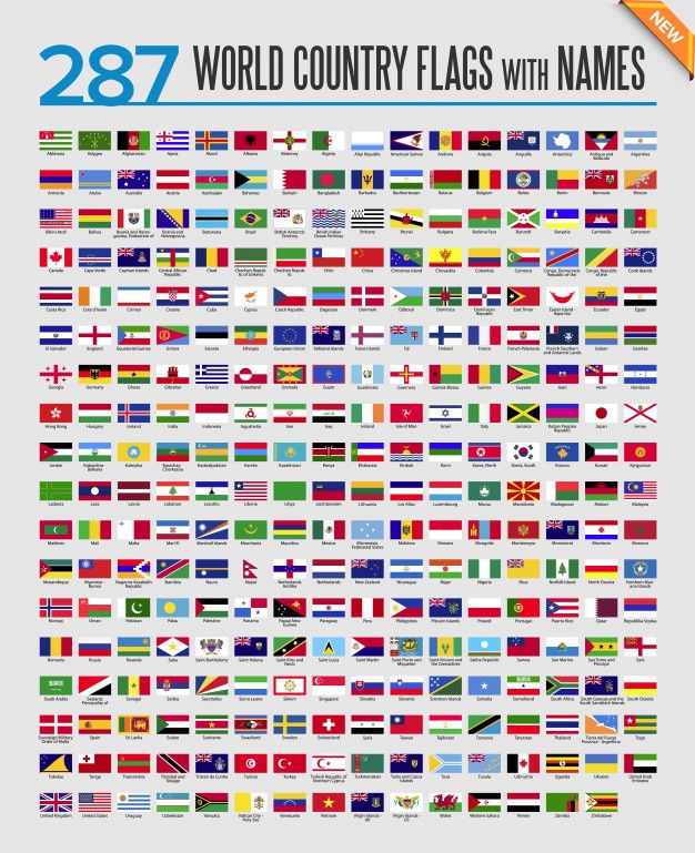 World Flags Vector at Vectorified.com | Collection of World Flags ...