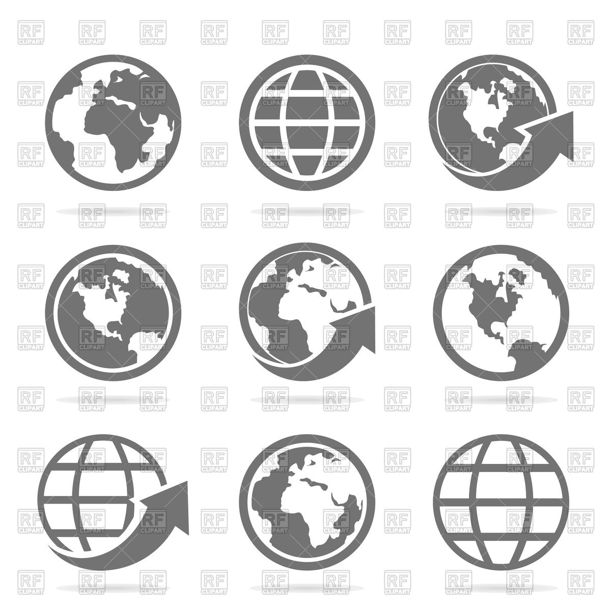 Set Of World Map Icons Vector Image Of Signs, Symbols, Maps 1200x1200 Set Of World Map Icons Vector Image Of Signs, Symbols, Maps