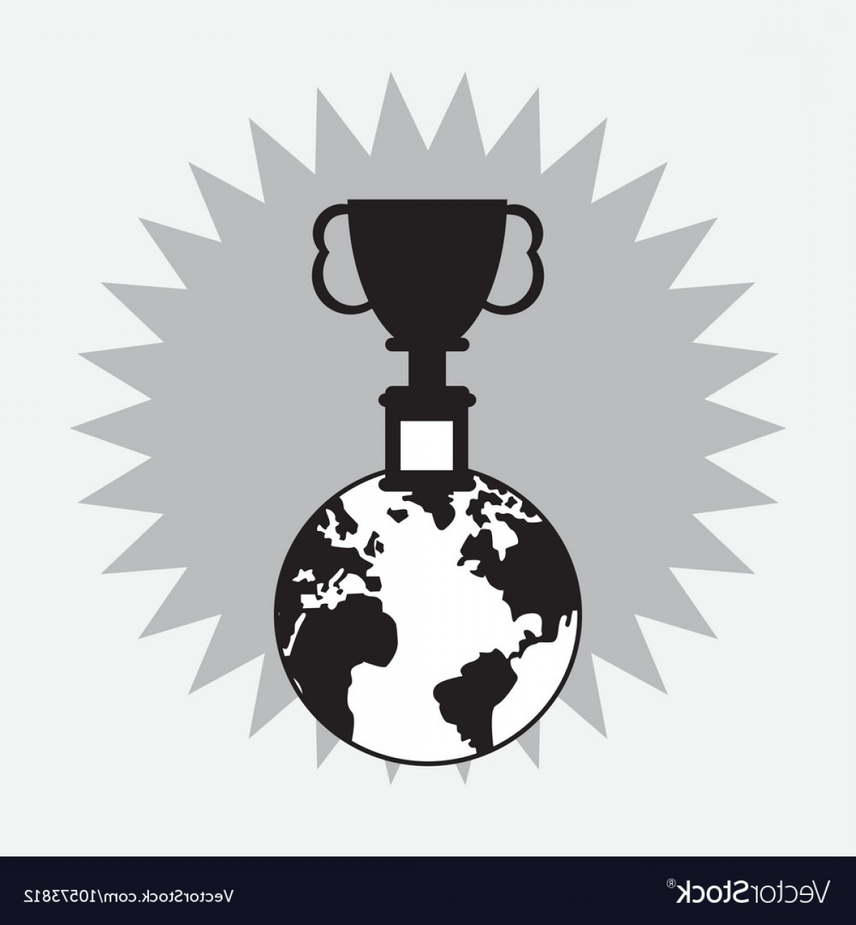 Trophy Cup On Top Of The World Icon Vector Cqrecords 1200x1296 Trophy Cup On Top Of The World Icon Vector Cqrecords