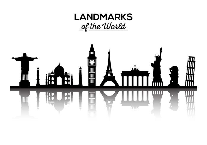 700x490 Landmark Free Vector Art