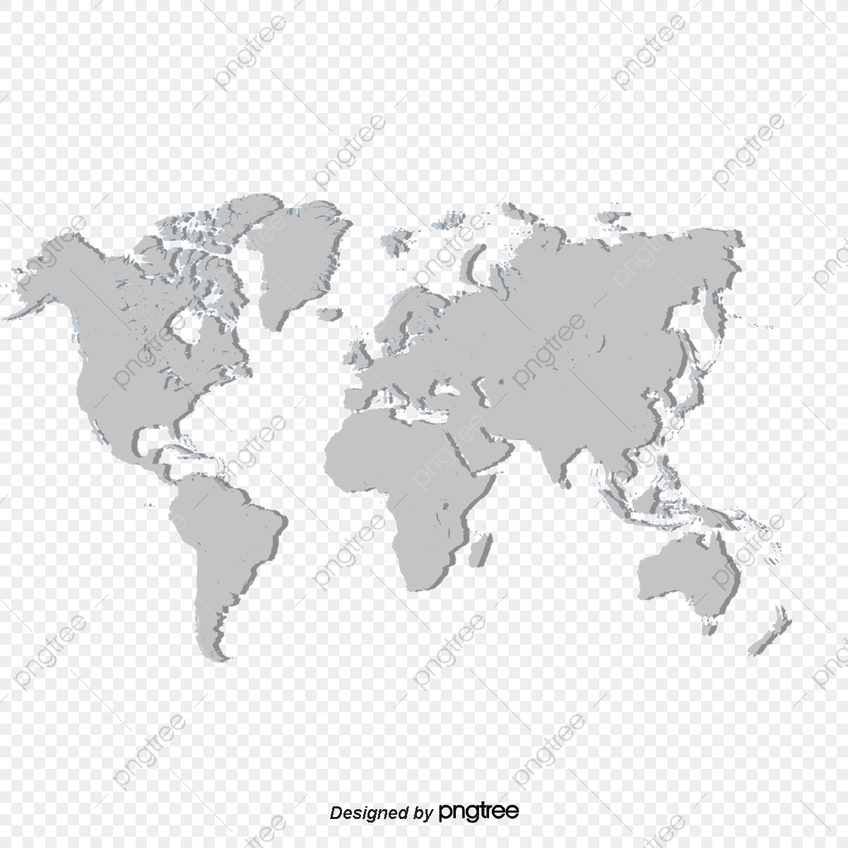 1200x1200 White Map, Map Clipart, World Map, Vector Map Png Transparent