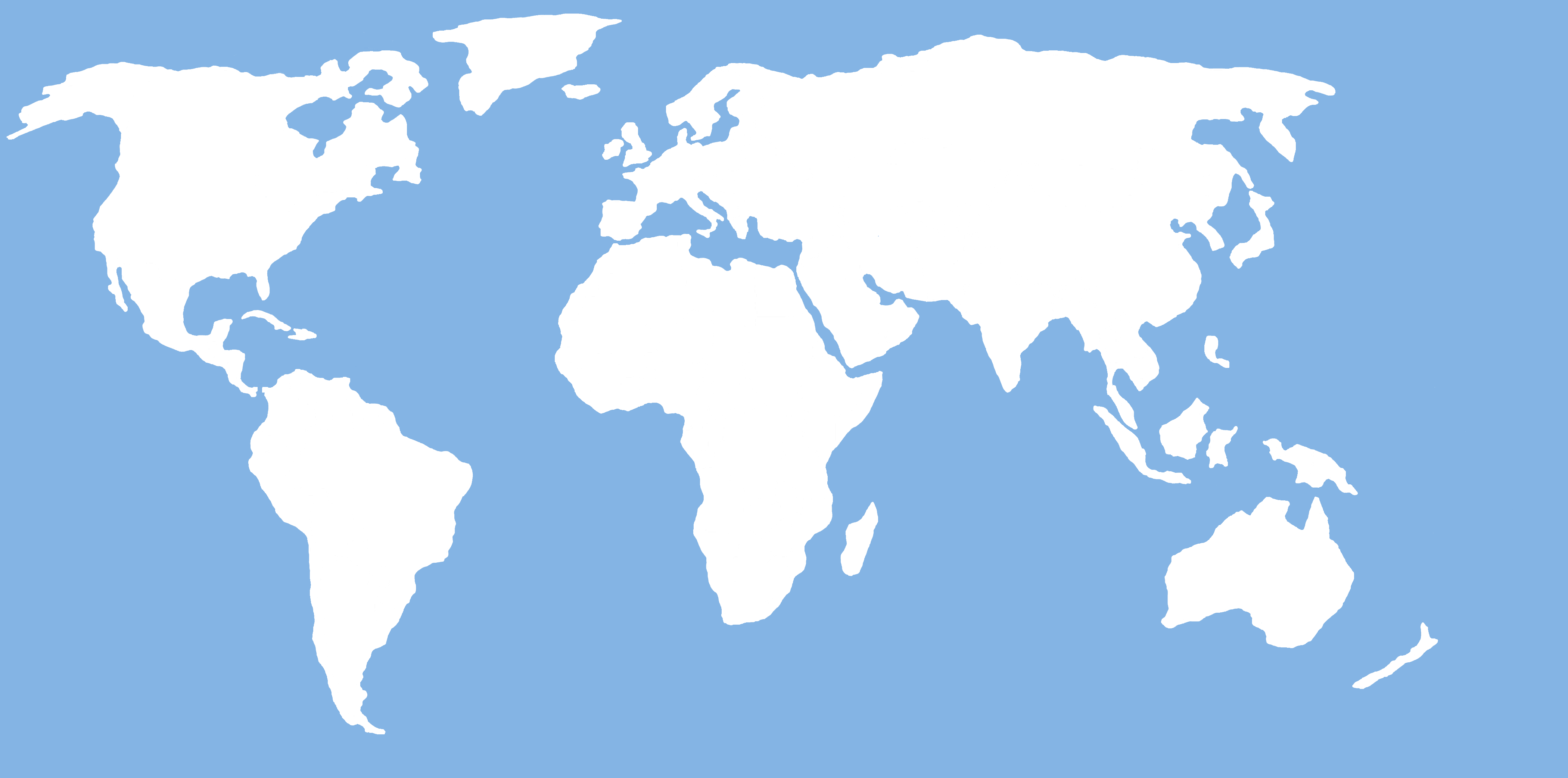 Art In World Map Outline, World 4200x2085 Art In World Map Outline, World