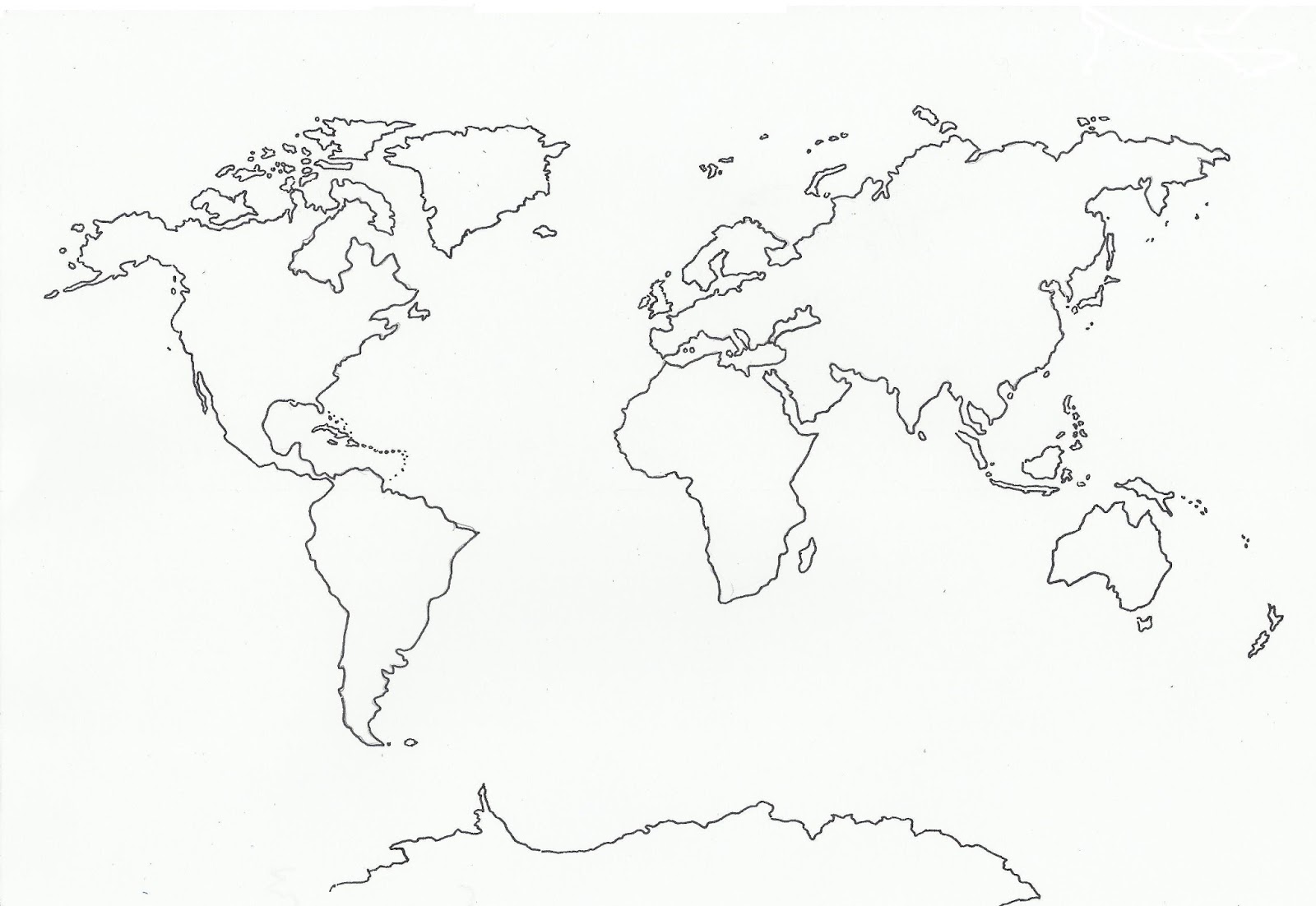 World Country Outline Map Simplypok World Country Outline Map Simplypok
