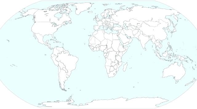 World Map Outline High Resolution Vector at Vectorified.com ...