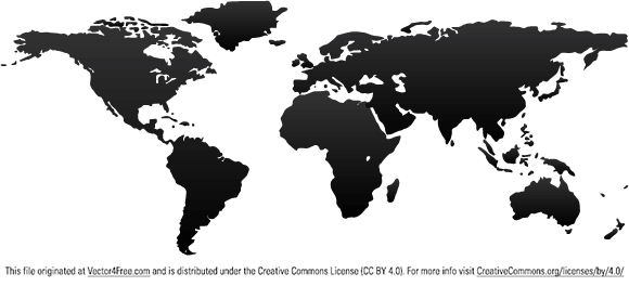 580x264 Free World Map Files, Vectors Graphics