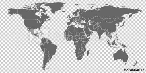 500x250 World Map Vector Gray Similar World Map Blank Vector