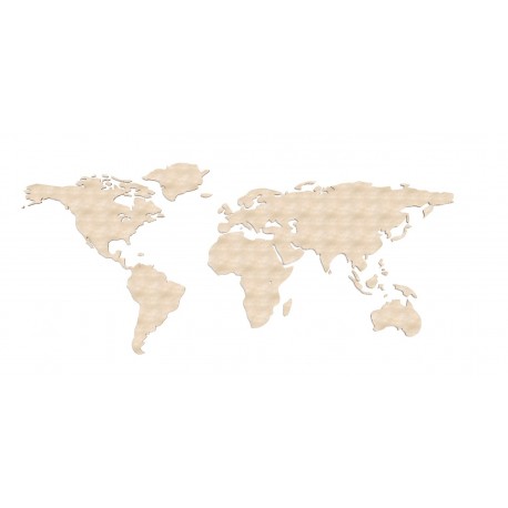 458x458 Laser Cut World Map Free Vector