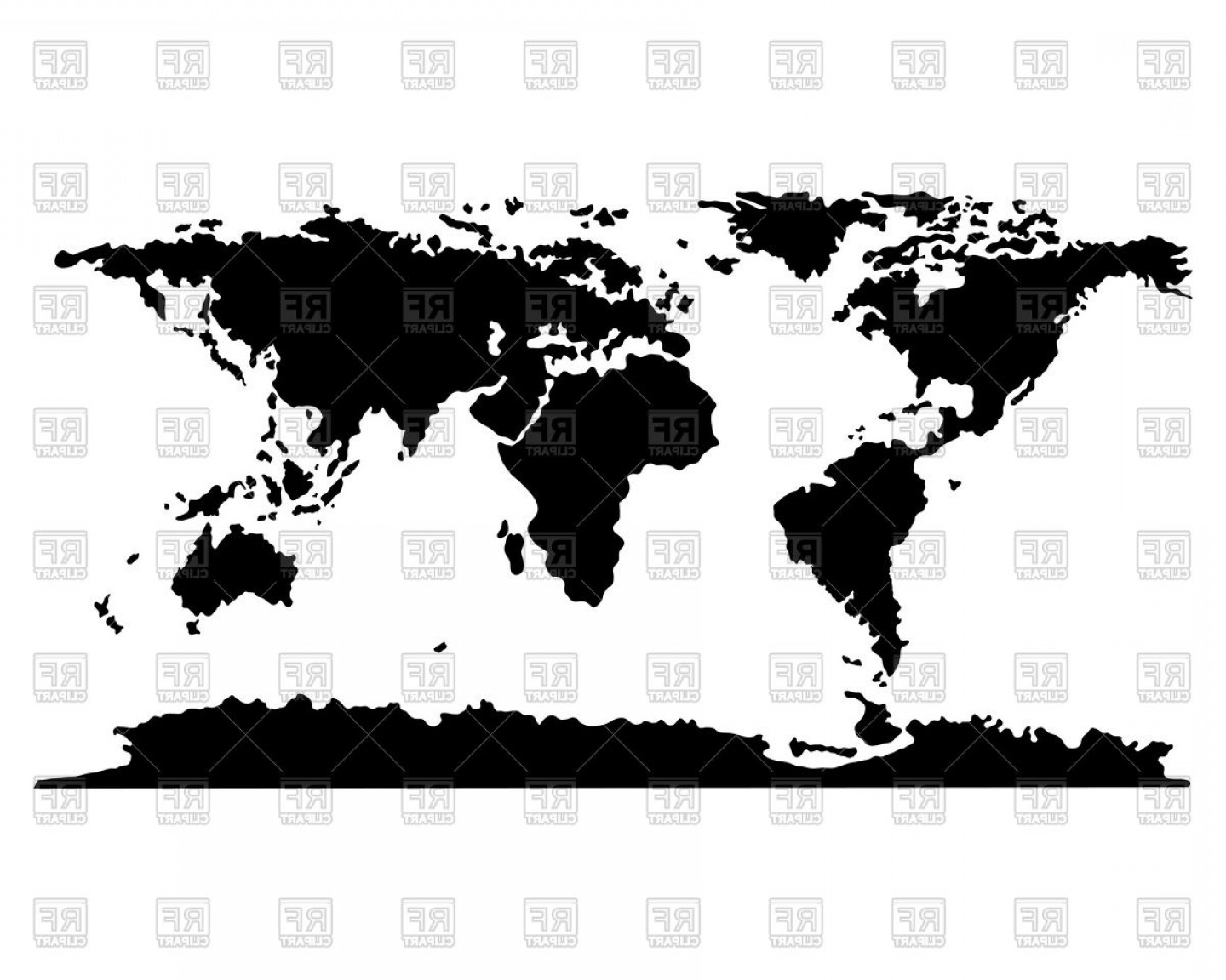 world map vector black and white at vectorifiedcom