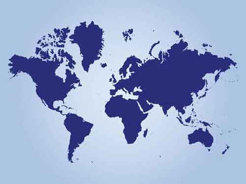 Vector World Map For Free Download 500x374 Vector World Map For Free Download