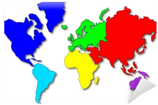 World Map Vector Continents 309x205 World Map Vector Continents