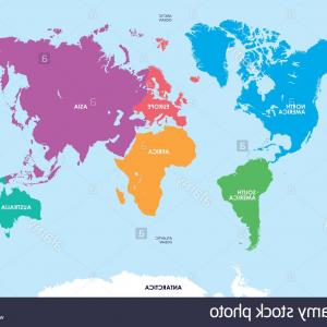 World Map Vector Continents at Vectorified.com | Collection of World ...