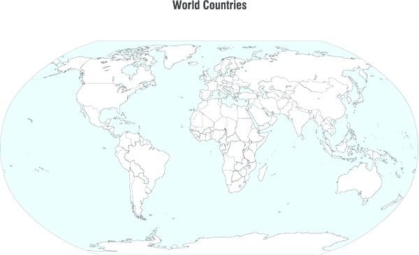 World Map Vector Continents At Vectorified.com 