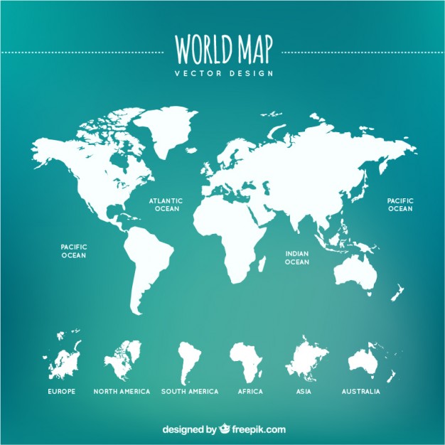 Free World Map Vector 626x626 Free World Map Vector