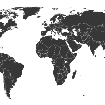 340x340 Free Vector World Map Countries In Word Cloud My Vector Free