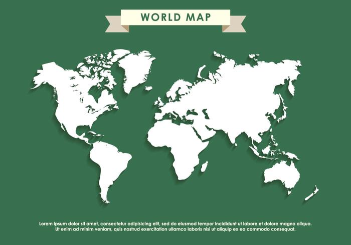 700x490 Map Free Vector Art