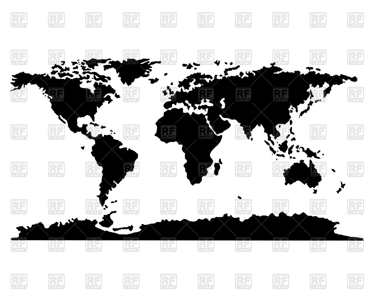Abstract Silhouettes Of World Map Vector Image Of Signs, Symbols 1200x960 Abstract Silhouettes Of World Map Vector Image Of Signs, Symbols