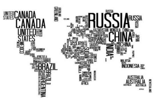 539x359 Text With World Map Vectors Free Download