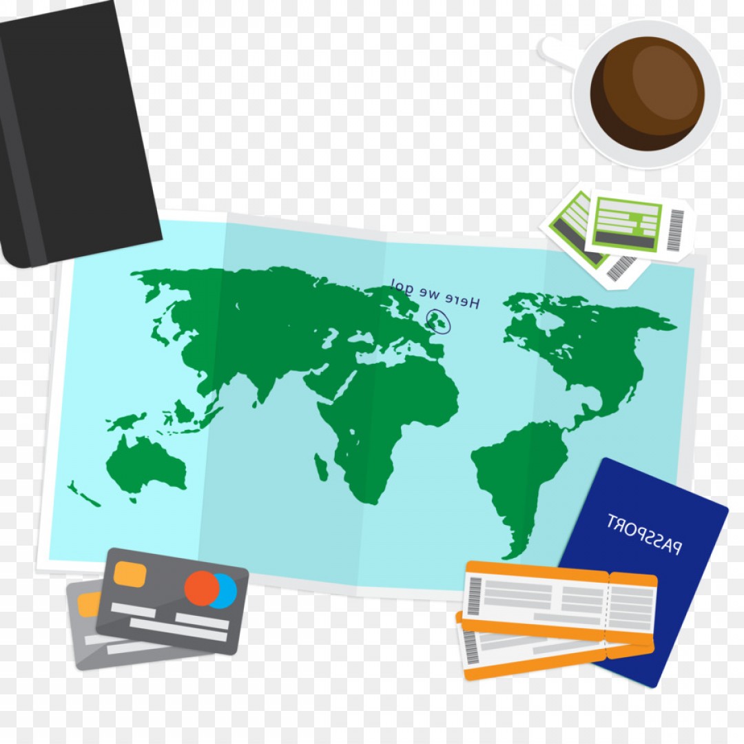 1080x1080 Png World Map Globe Vector Travel Map Illustration Hoodamathrun