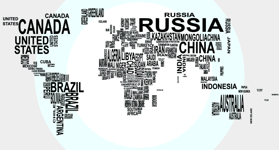 1136x611 Vector Text World Map Freevectors